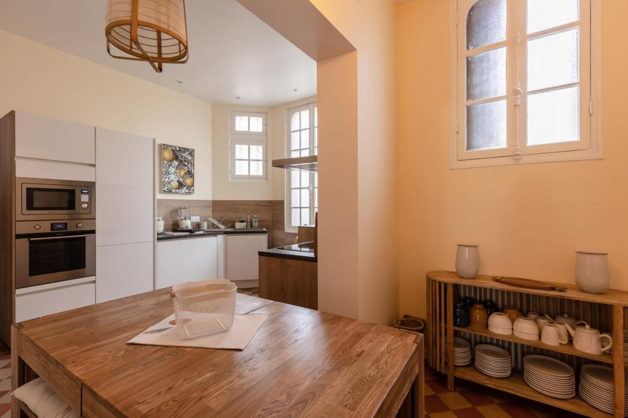 Вилла Le Manoir Des Embruns 14P - Location N1- Terrace- Public Parking 2 Min Онфлёр Экстерьер фото