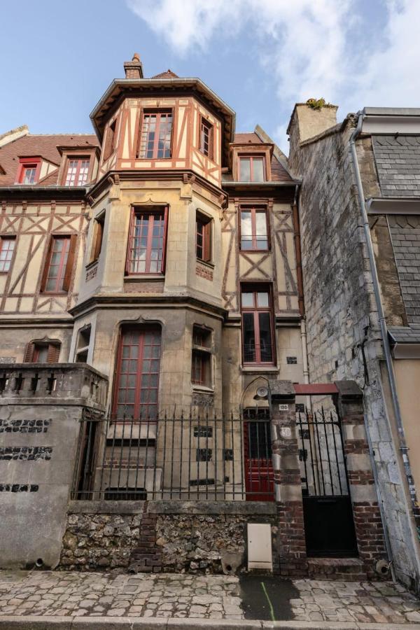 Вилла Le Manoir Des Embruns 14P - Location N1- Terrace- Public Parking 2 Min Онфлёр Экстерьер фото